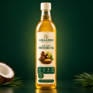 Wood Pressed Mustard oil (1000ml)