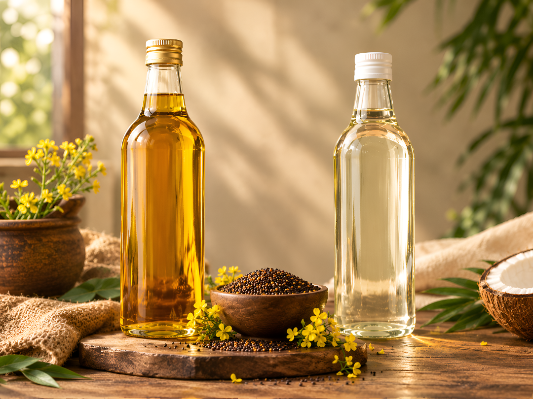 Wood-Pressed vs Refined Oil
