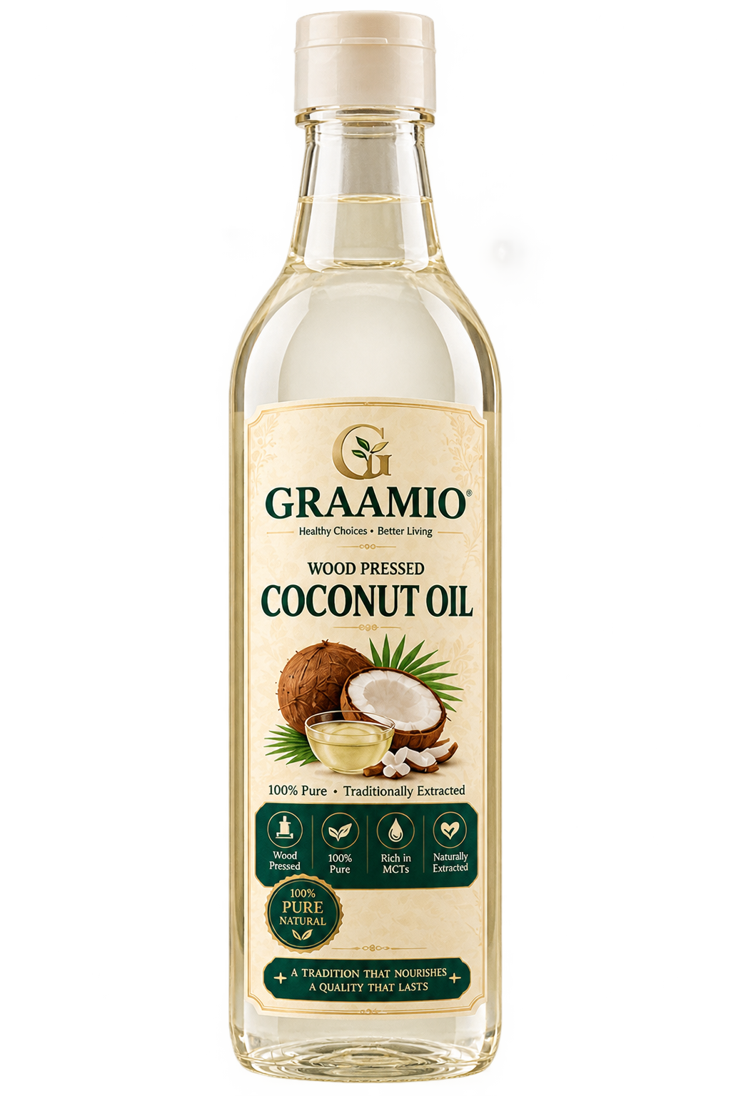 Graamio Wood Pressed Coconut Oil